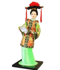 Traditional Chinese Silk Figurine Chinese Ancient Costume Doll Silk Doll #06