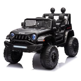 Ride on truck car for kid,12v7A Kids ride on truck 2.4G W/Parents Remote Control,electric car for kids,Three speed adjustable,Power display, USB,MP3 ,