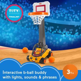 B.B. Hoopster Electronic Basketball Toy with Lights & Sounds for Kids, 2 Balls