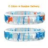 90√ó60√ó20In Inflatable Swimming Pool Blow Up Family Pool For Kids Foldable Swim Ball Pool Center