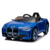 Licensed BMW I4,12v Kids ride on car 2.4G W/Parents Remote Control,electric car for kids,Three speed adjustable,Power display, USB,MP3 ,Bluetooth,LED