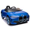 Licensed BMW I4,12v Kids ride on car 2.4G W/Parents Remote Control,electric car for kids,Three speed adjustable,Power display, USB,MP3 ,Bluetooth,LED