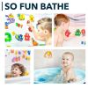 Non Toxic Foam Bath Toys 52 Items Premium Educational Floating Bathtub Preschool Alphabet Letters Animals Fun Bathing for Baby Toddlers Kids Girls Boy