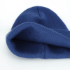 Blue Warm Solid Color Knitted Beanies Hat for Boys Girls