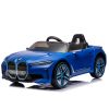 Licensed BMW I4,12v Kids ride on car 2.4G W/Parents Remote Control,electric car for kids,Three speed adjustable,Power display, USB,MP3 ,Bluetooth,LED