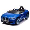 Licensed BMW I4,12v Kids ride on car 2.4G W/Parents Remote Control,electric car for kids,Three speed adjustable,Power display, USB,MP3 ,Bluetooth,LED