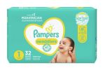 Pampers Swaddlers Diapers Size 1, 32 Count