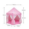 Portable folding castle tent