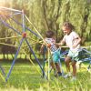 Kids Climbing Dome Jungle Gym - 10 ft Geometric Playground Dome Climber Play Center with Rust & UV Resistant Steel, Supporting 1000 LBS