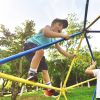 Kids Climbing Dome Jungle Gym - 10 ft Geometric Playground Dome Climber Play Center with Rust & UV Resistant Steel, Supporting 1000 LBS