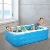 Inflatable Swimming Pools Family Swim Play Center Pool Blow up Kiddie Pool