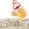 Children's Beach Toy Straw Beach Bucket Set With Sand Sand Dredging Tools Outdoor Toy