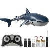 Remote Control Shark [2022 New Version] 1:18 High Simulation Scale Fish With Light & Spray Water For Lake Bathroom Pool Toys For Kids Ages 4 5 7 8 Boy