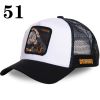 New Naruto Dragon Ball DRAGONBALL Mesh Cap Cartoon Mesh Cap Men And Women Baseball Cap Fashion Patch Trucker Cap