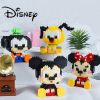 25 Disney Mickey Mouse Mini Building Blocks Minnie Stitch Alien Miniature Building Block Toy Christmas Gift