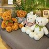 Teddy Bear Plush Dolls Baby Cute Animal Dolls Soft Cotton Stuffed Home Soft Toys Sleeping Stuffed Toys Gift Kawaii