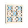 1 Pcs XO Tic Tac Toe Wooden Game Toy Educational, Entertainment, Leisure, Board Game, Building Block Toys 5.5" *5.5 "